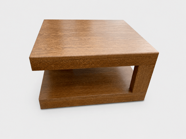 TABLE BASSE CARREE EN WACAPOU