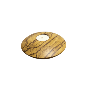 PHOTOPHORE BOIS SERPENT ROND