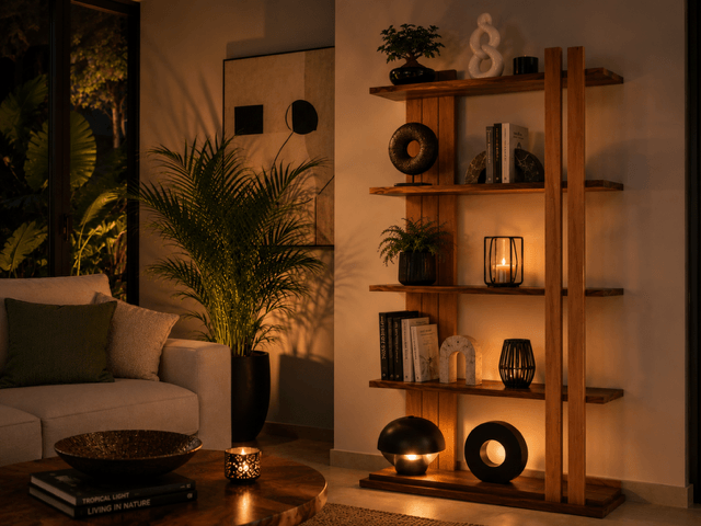 ETAGERE EN WACAPOU ET CEDRE – Image 3