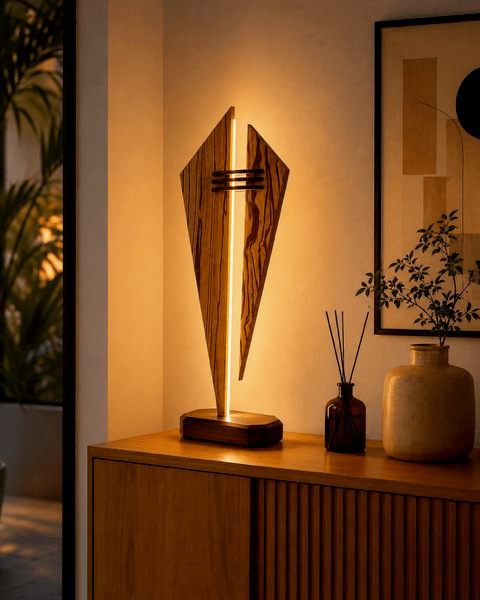 LUMINAIRE BOIS SERPENT – Image 4