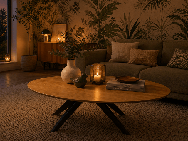TABLE BASSE OVALE MANIL BOCO – Image 3